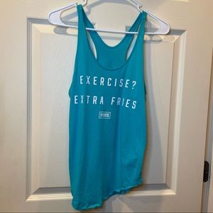 Blue PINK Victoria’s Secret Tank